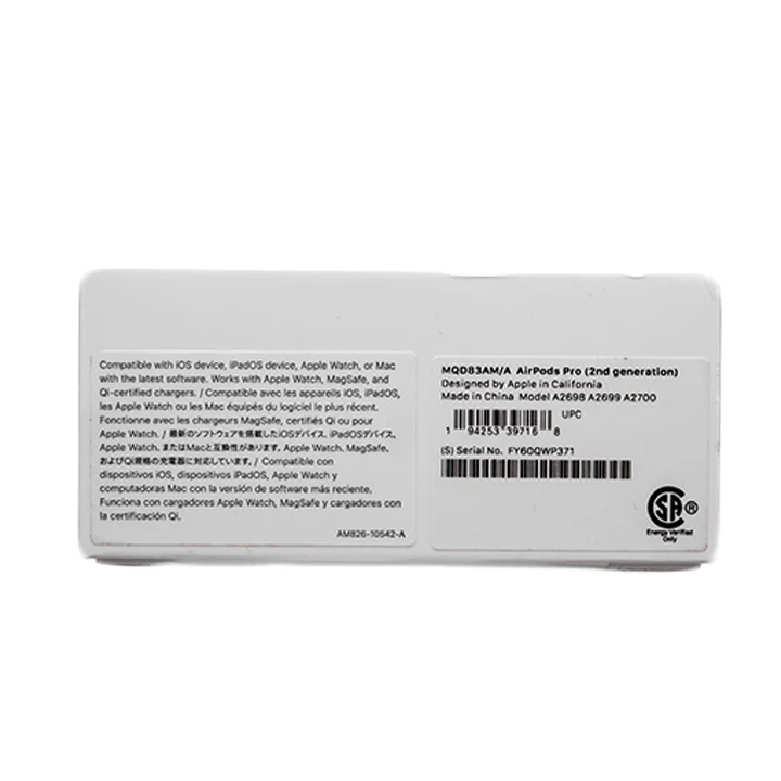 Apple AirPods Pro (2nd Generation) with Magsafe Charging Case (Lightning) - Image 3