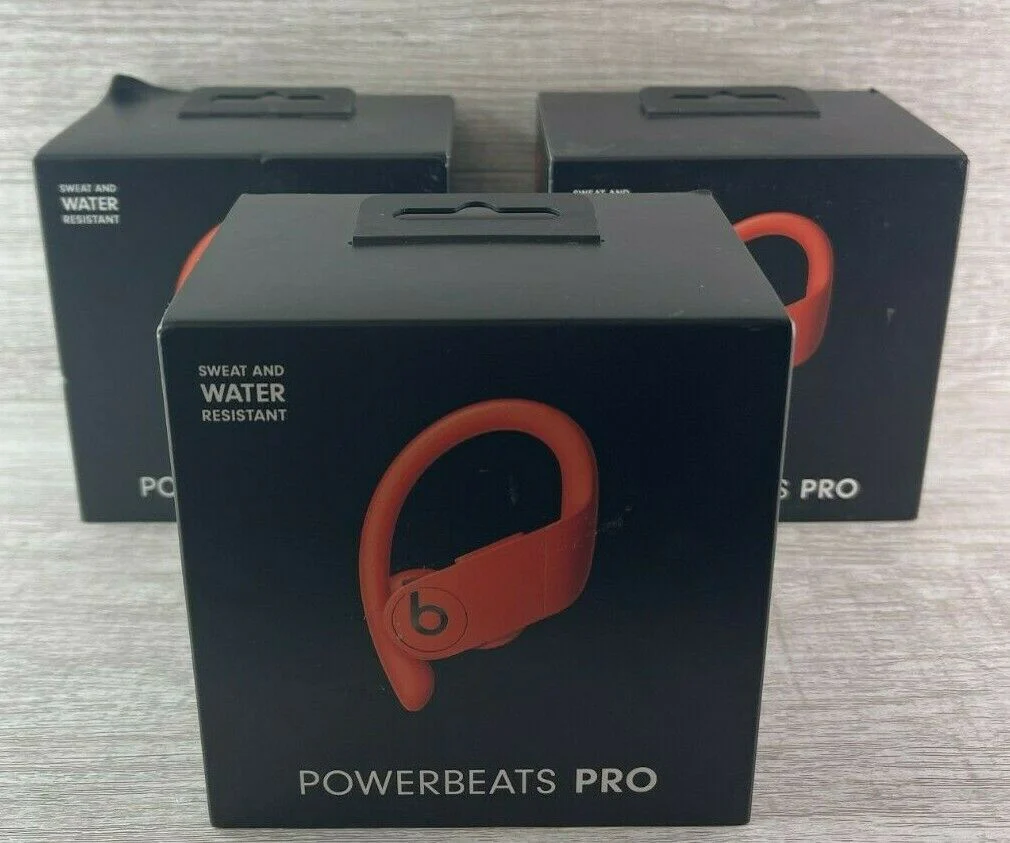RED Beats by Dre Powerbeats Pro Totally Wireless Bluetooth Earphones-Open Box. - Image 4
