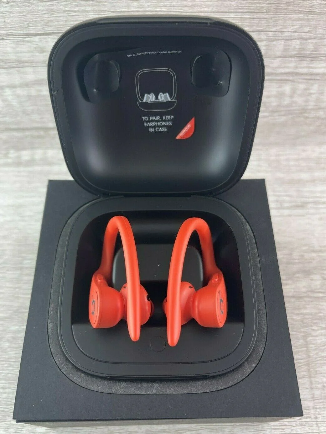 RED Beats by Dre Powerbeats Pro Totally Wireless Bluetooth Earphones-Open Box. - Image 8